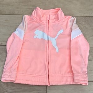Puma Coral Pink Zip-Up Jacket